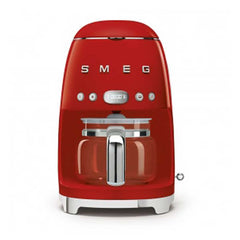 Smeg Red Retro Drip Filter Coffee Machine
