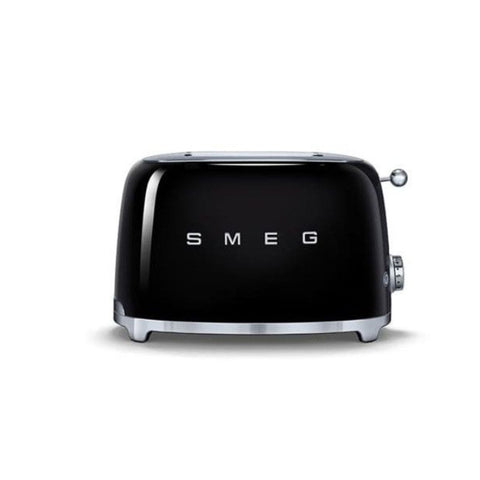 Smeg Black 50's Retro Style 2 Slice Toaster