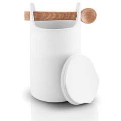 Ceramic Storage Box with Spoon 20cm